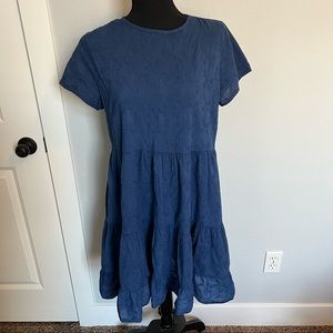 Blue Babydoll Dress